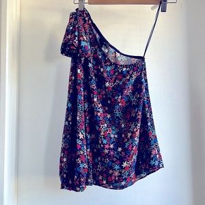 JCrew Kaleidoscope Star Print Blouse. Size 0P.